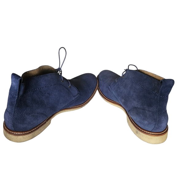 Banana Republic Blue Suede Leather Chukka Boot Shoes Sz.10.5 main image 7